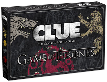 Clue Game of Thrones Edition USAopoly Board Games A Z Clue Game of Thrones Edition USAopoly Board Games A Z