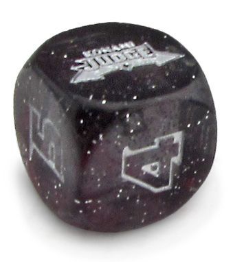 Konami Judge d6 Single Die Dice Life Counters Tokens Konami Judge d6 Single Die Dice Life Counters Tokens