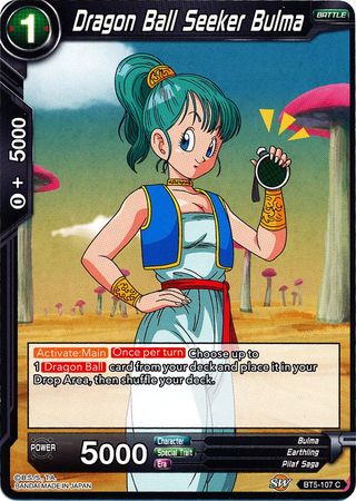 Dragon Ball Seeker Bulma BT5 107 Common Dragon Ball Seeker Bulma BT5 107 Common