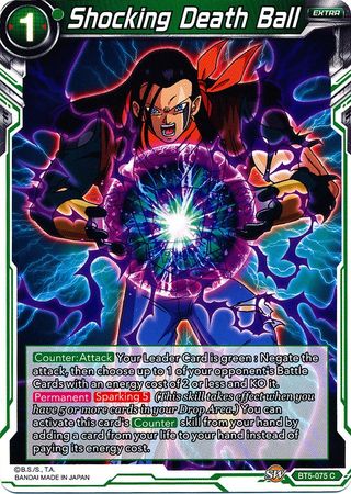 Shocking Death Ball BT5 075 Common Miraculous Revival Non Foil Singles Shocking Death Ball BT5 075 Common Miraculous Revival Non Foil Singles