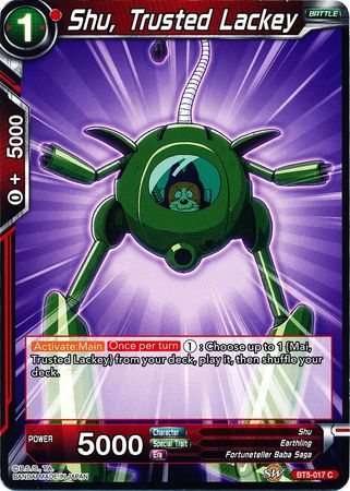 Endless Malice Android 17 BT5-064 C Green Dragonball Super Common