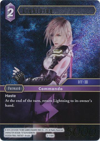 Lightning 5 116H Opus V Prerelease Promo Lightning 5 116H Opus V Prerelease Promo