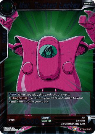 Mai Trusted Lackey BT5 018 Uncommon Foil Miraculous Revival Foil Singles Mai Trusted Lackey BT5 018 Uncommon Foil Miraculous Revival Foil Singles