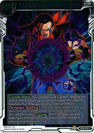 Shocking Death Ball BT5 075 Common Foil Shocking Death Ball BT5 075 Common Foil