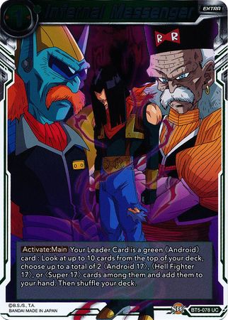 Infernal Messenger BT5 078 Uncommon Foil Infernal Messenger BT5 078 Uncommon Foil