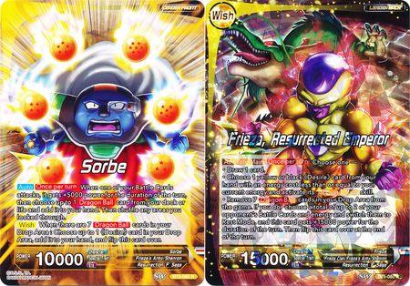Sorbe Frieza Resurrected Emperor BT5 080 Rare Foil Miraculous Revival Foil Singles Sorbe Frieza Resurrected Emperor BT5 080 Rare Foil Miraculous Revival Foil Singles