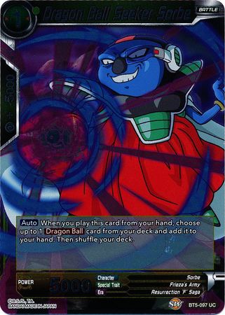 Dragon Ball Seeker Sorbe BT5 097 Uncommon Foil Miraculous Revival Foil Singles Dragon Ball Seeker Sorbe BT5 097 Uncommon Foil Miraculous Revival Foil Singles