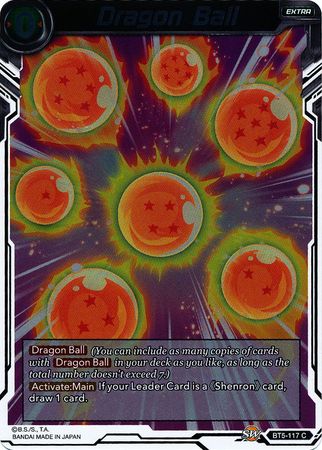 Dragon Ball BT5 117 Common Foil Miraculous Revival Foil Singles Dragon Ball BT5 117 Common Foil Miraculous Revival Foil Singles