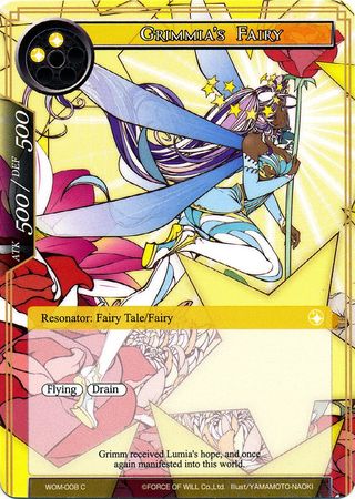 Grimmia s Fairy WOM 008 Common Force of Will Winds of the Ominous Moon Singles Grimmia s Fairy WOM 008 Common Force of Will Winds of the Ominous Moon Singles