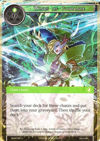 Winds of Guidance WOM 085 Uncommon Force of Will Winds of the Ominous Moon Singles Winds of Guidance WOM 085 Uncommon Force of Will Winds of the Ominous Moon Singles