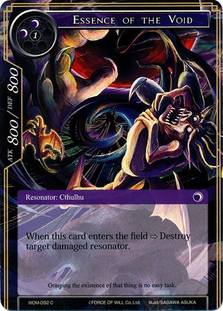 Essence of the Void WOM 092 Common Force of Will Winds of the Ominous Moon Singles Essence of the Void WOM 092 Common Force of Will Winds of the Ominous Moon Singles