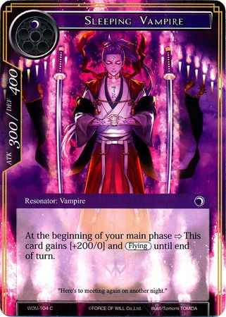 Sleeping Vampire WOM 104 Common Force of Will Winds of the Ominous Moon Singles Sleeping Vampire WOM 104 Common Force of Will Winds of the Ominous Moon Singles