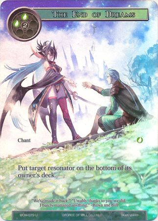 The End of Dreams WOM 079 Uncommon Full Art The End of Dreams WOM 079 Uncommon Full Art
