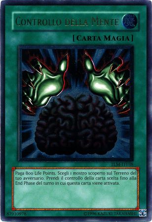 Controllo Della Mente TLM IT038 Ultamite Rare Unlimited Italian Yugioh Cards Controllo Della Mente TLM IT038 Ultamite Rare Unlimited Italian Yugioh Cards