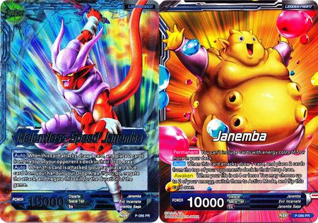 Janemba P-086 PR Dash Pack Promo Dragon Ball Super Card Game Relentless Speed 