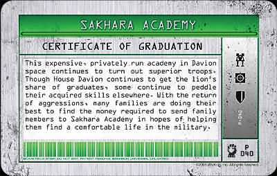 Graduate Sakhara Academy P 040 9 pts MechWarrior Domination Graduate Sakhara Academy P 040 9 pts MechWarrior Domination