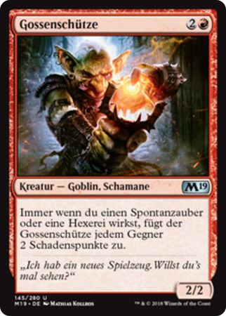 Gossenschutze Guttersnipe 145 280 Magic 2019 German Singles Gossenschutze Guttersnipe 145 280 Magic 2019 German Singles