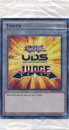 Yugioh UDS Judge Token TKN4 EN026 Super Rare Sealed Yu Gi Oh Tokens Yugioh UDS Judge Token TKN4 EN026 Super Rare Sealed Yu Gi Oh Tokens