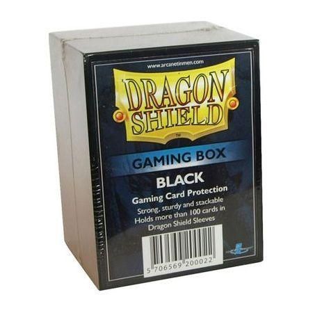 Storage Box 4 Compartments Black ATM20302 Arcane Tinmen Dragon Shield 