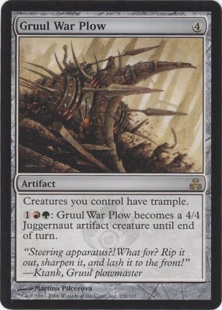 Gruul War Plow Guildpact Singles Gruul War Plow Guildpact Singles