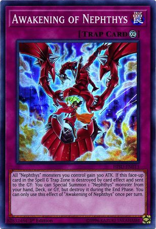 Awakening of Nephthys HISU EN011 Super Rare 1st Edition Hidden Summoners Singles Awakening of Nephthys HISU EN011 Super Rare 1st Edition Hidden Summoners Singles