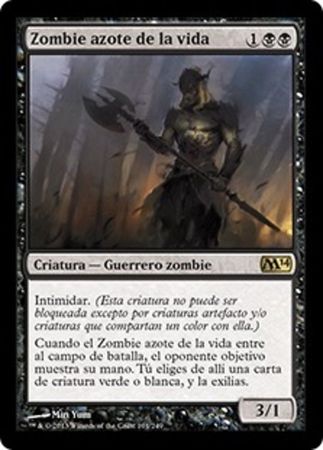 Zombie azote de la vida Lifebane Zombie 101 249 Magic 2014 Spanish Singles Zombie azote de la vida Lifebane Zombie 101 249 Magic 2014 Spanish Singles