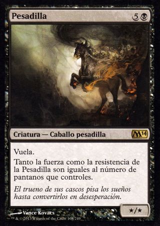 Pesadilla Nightmare 108 249 Magic 2014 Spanish Singles Pesadilla Nightmare 108 249 Magic 2014 Spanish Singles