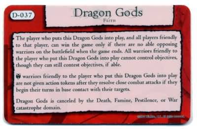 Dragon Gods D 037 Mage Knight Dark Riders Dragon Gods D 037 Mage Knight Dark Riders