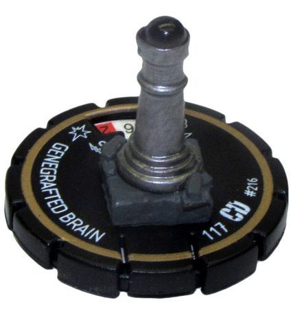 GeneGrafted Brain 216 LE Collateral Damage DC Heroclix DC Collateral Damage Singles GeneGrafted Brain 216 LE Collateral Damage DC Heroclix DC Collateral Damage Singles