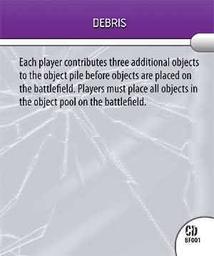 BF001 Debris Battlefield Condition Collateral Damage DC Heroclix BF001 Debris Battlefield Condition Collateral Damage DC Heroclix