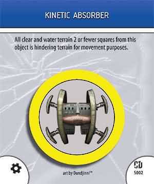 S002 Kinetic Absorber Object Token Collateral Damage DC Heroclix S002 Kinetic Absorber Object Token Collateral Damage DC Heroclix