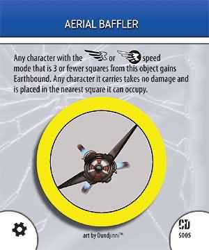 S005 Aerial Baffler Object Token Collateral Damage DC Heroclix S005 Aerial Baffler Object Token Collateral Damage DC Heroclix