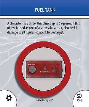 S006 Fuel Tank Object Token Collateral Damage DC Heroclix S006 Fuel Tank Object Token Collateral Damage DC Heroclix