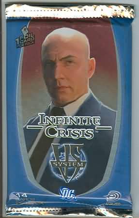 DC Infinite Crisis Booster Pack 14 Cards VS System UDE Vs System Sealed Product DC Infinite Crisis Booster Pack 14 Cards VS System UDE Vs System Sealed Product