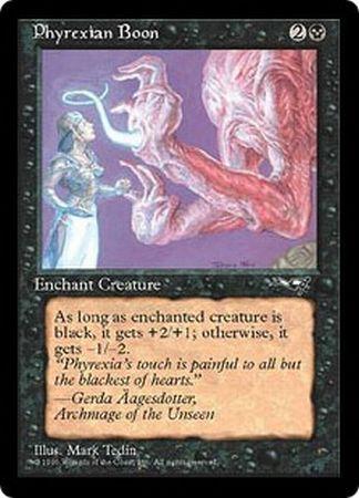 Phyrexian Boon Ver 1 Alliances Singles Phyrexian Boon Ver 1 Alliances Singles