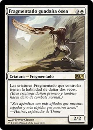 Fragmentado guadana osea Bonescythe Sliver 9 249 Magic 2014 Spanish Singles Fragmentado guadana osea Bonescythe Sliver 9 249 Magic 2014 Spanish Singles