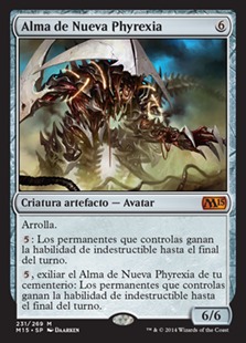 Alma de Nueva Phyrexia Soul of New Phyrexia 231 269 Magic 2015 Spanish Singles Alma de Nueva Phyrexia Soul of New Phyrexia 231 269 Magic 2015 Spanish Singles