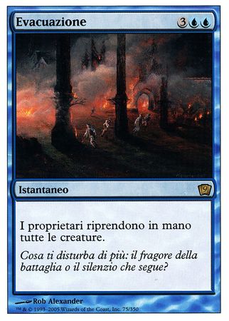 Evacuazione Evacuation 75 350 Ninth Edition Italian Singles Evacuazione Evacuation 75 350 Ninth Edition Italian Singles