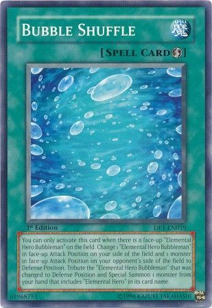 Bubble Shuffle DP1 EN019 Common 1st Edition Bubble Shuffle DP1 EN019 Common 1st Edition