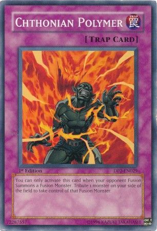 Chthonian Polymer DP2 EN029 Common 1st Edition Duelist Pack Chazz Princeton 1st Edition Singles Chthonian Polymer DP2 EN029 Common 1st Edition Duelist Pack Chazz Princeton 1st Edition Singles