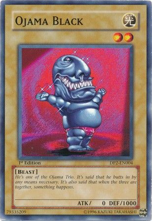 Ojama Black DP2 EN004 Common 1st Edition Duelist Pack Chazz Princeton 1st Edition Singles Ojama Black DP2 EN004 Common 1st Edition Duelist Pack Chazz Princeton 1st Edition Singles