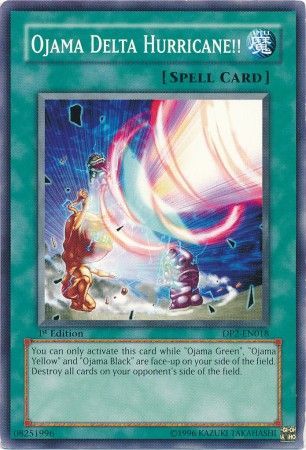 Ojama Delta Hurricane DP2 EN018 Common 1st Edition Ojama Delta Hurricane DP2 EN018 Common 1st Edition
