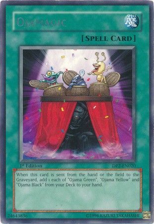 Ojamagic DP2 EN020 Rare 1st Edition Ojamagic DP2 EN020 Rare 1st Edition