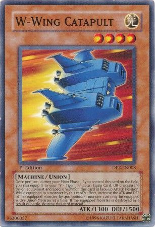 W Wing Catapult DP2 EN008 Common 1st Edition W Wing Catapult DP2 EN008 Common 1st Edition