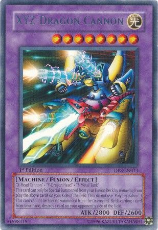 XYZ Dragon Cannon DP2 EN014 Rare 1st Edition Duelist Pack Chazz Princeton 1st Edition Singles XYZ Dragon Cannon DP2 EN014 Rare 1st Edition Duelist Pack Chazz Princeton 1st Edition Singles