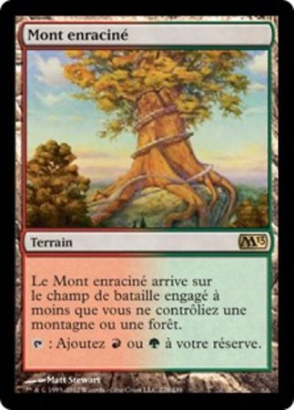 Mont enracine Rootbound Crag 228 249 Magic 2013 French Singles Mont enracine Rootbound Crag 228 249 Magic 2013 French Singles