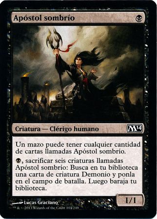 Apostol sombrio Shadowborn Apostle 114 249 Magic 2014 Spanish Singles Apostol sombrio Shadowborn Apostle 114 249 Magic 2014 Spanish Singles