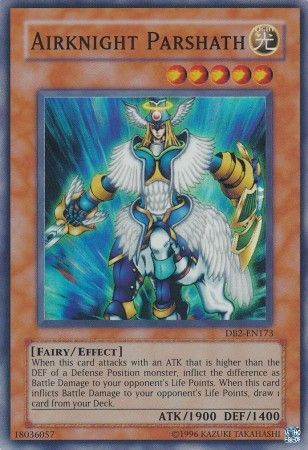 Airknight Parshath DB2 EN173 Super Rare Dark Beginning 2 DB2 Airknight Parshath DB2 EN173 Super Rare Dark Beginning 2 DB2