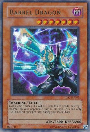 Barrel Dragon DB2 EN072 Ultra Rare Dark Beginning 2 DB2 Barrel Dragon DB2 EN072 Ultra Rare Dark Beginning 2 DB2