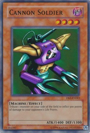 Cannon Soldier DB2 EN061 Super Rare Dark Beginning 2 DB2 Cannon Soldier DB2 EN061 Super Rare Dark Beginning 2 DB2